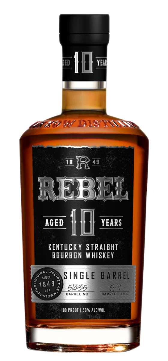 REBEL YELL BOURBON SINGLE BARREL KENTUCKY 10YR 750ML