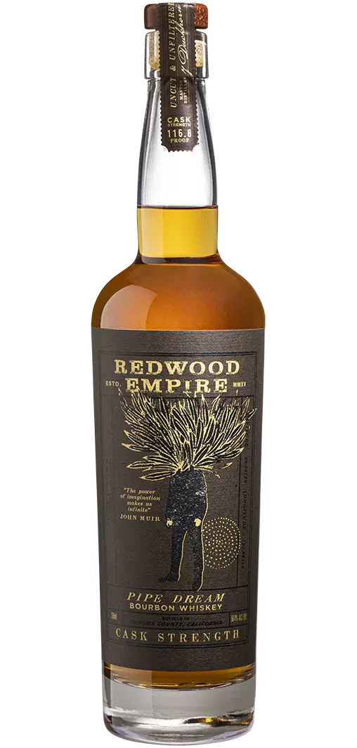 REDWOOD EMPIRE BOURBON PIPE DREAM CASK STRENGTH CALIFORNIA 750ML
