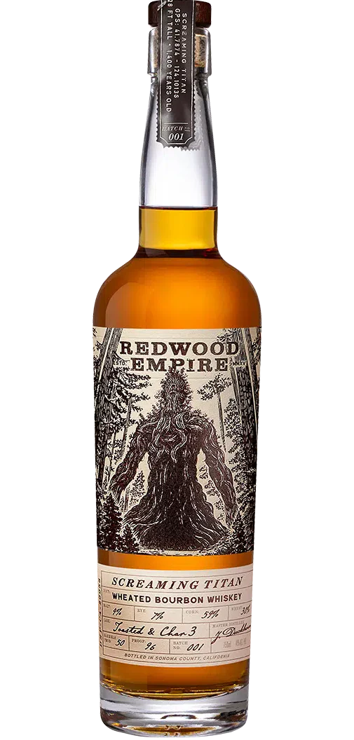 REDWOOD EMPIRE SCREAMING TITAN BOURBON WHEATED CALIFORNIA 750ML