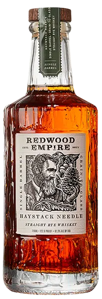REDWOOD EMPIRE WHISKEY RYE HAYSTACK NEEDLE CALIFORNIA 750ML