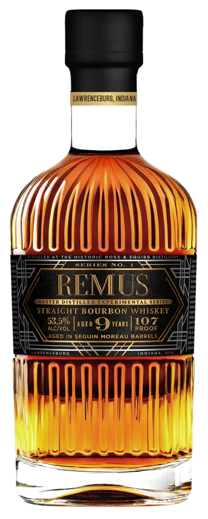 REMUS BOURBON STRAIGHT MASTER DISTILLER EXPERIMENTAL SERIES NO 1 INDIANA 9YR 750ML