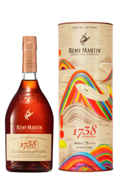 REMY MARTIN COGNAC 1738 LIMITED EDITION LUNAR NEW YEAR 2025 FRANCE 750ML - Image 2