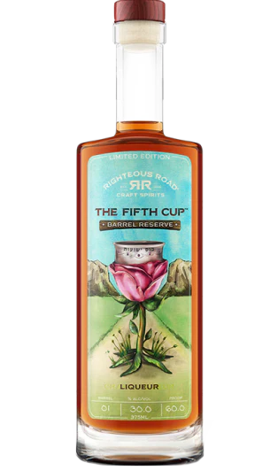 RIGHTEOUS ROAD THE FIFTH CUP LIQUEUR BARREL RESERVE ILLINOIS 375ML
