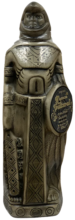 RIQUEZA CULTURAL TEQUILA EXTRA ANEJO GUERRERO AGUILA HUICHOL CERAMICA 750ML