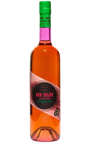 RON COLON RUM RED BANANA OLEO SALVADORENO 750ML