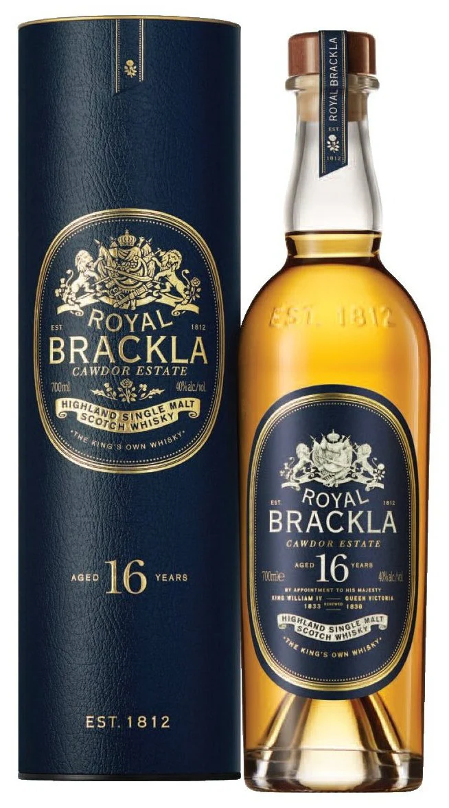 ROYAL BRACKLA CAWDOR ESTATE SCOTCH SINGLE MALT HIGHLAND 16YR 750ML