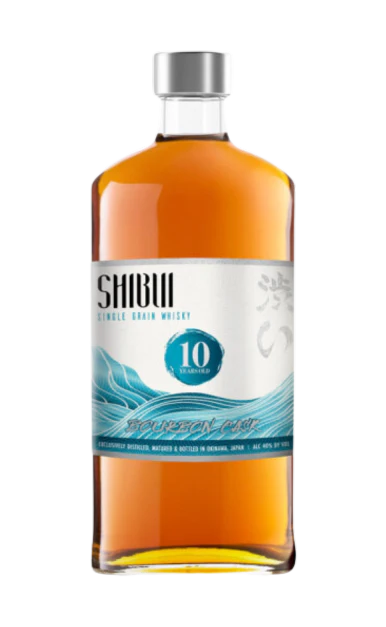SHIBUI WHISKEY SINGLE GRAIN BOURBON OAK CASK JAPAN 10YR 750ML