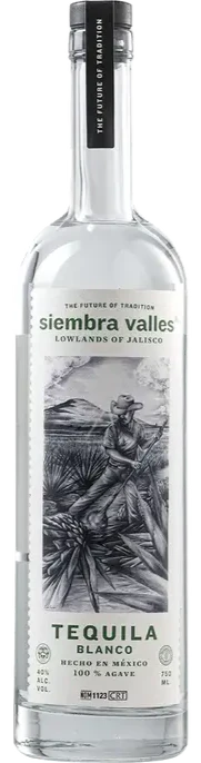 SIEMBRA VALLES TEQUILA BLANCO 750ML