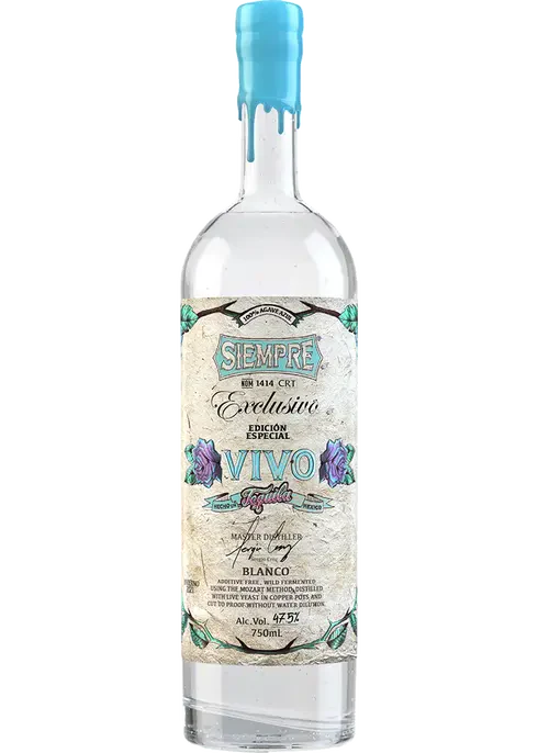 SIEMPRE TEQUILA BLANCO EXCLUSIVO VIVO 750ML
