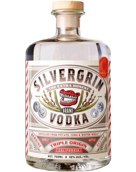 SILVERGRIN VODKA TRIPLE ORIGIN CALIFORNIA 750ML