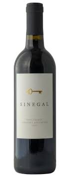 SINEGAL CABERNET SAUVIGNON NAPA 2022