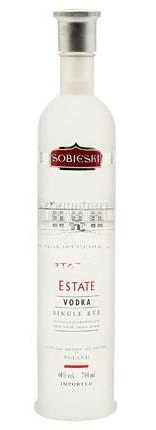 SOBIESKI VODKA ESTATE SINGLE RYE POLAND 750ML