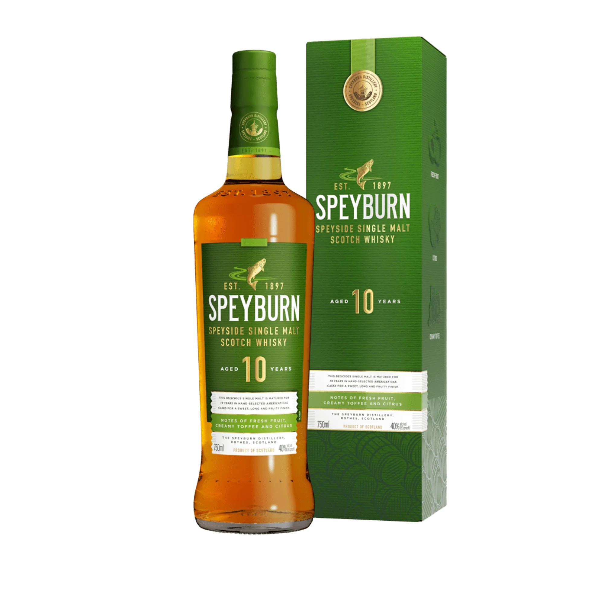 SPEYBURN SCOTCH SINGLE MALT HIGHLAND 10YR 750ML - Image 2