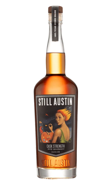 STILL AUSTIN WHISKEY RYE CASK STRENGTH SINGLE BARREL LIMITED RELEASE TEXAS 750ML