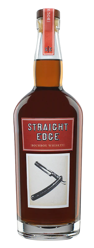 STRAIGHT EDGE BOURBON FINISHED IN NAPA CALIFORNIA 84PF 750ML