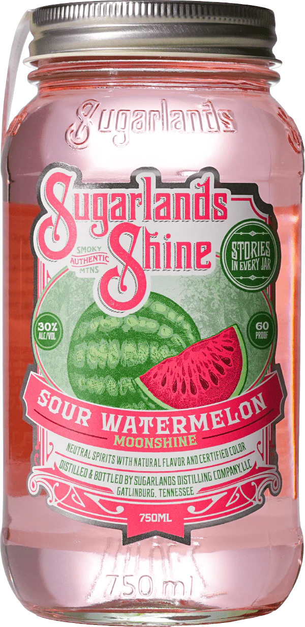 SUGARLANDS SHINE MOONSHINE SOUR WATERMELON TENNESSEE 750ML
