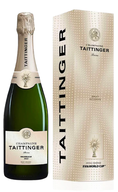 TAITTINGER CHAMPAGNE BRUT FIFA SERIES RESERVE FRANCE 750ML - Image 2