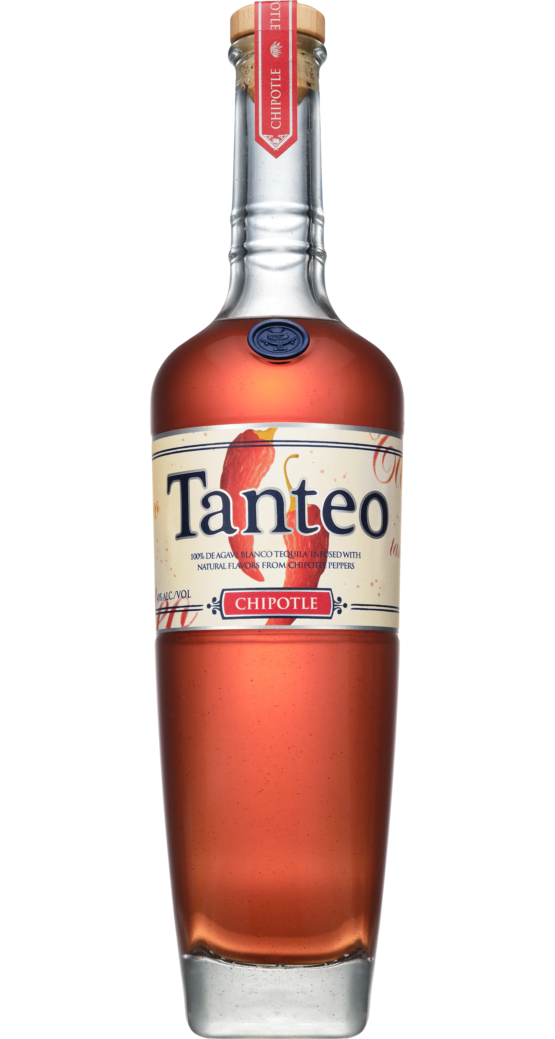 TANTEO TEQUILA BLANCO INFUSED CHIPOTLE 750ML