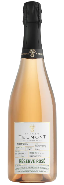 TELMONT CHAMPAGNE ROSE RESERVE FRANCE 750ML