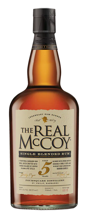 THE REAL MCCOY RUM BOURBON BARREL BARBADOS 5YR 750ML