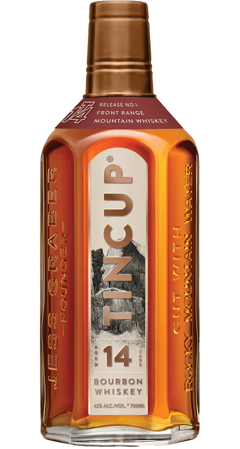 TIN CUP BOURBON STRAIGHT FOURTEENER COLORADO 14YR 750ML