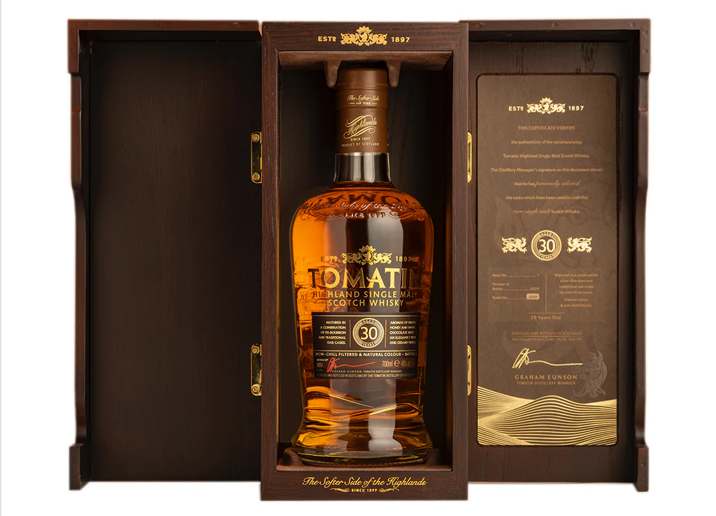 TOMATIN SCOTCH SINGLE MALT 30YR 750ML