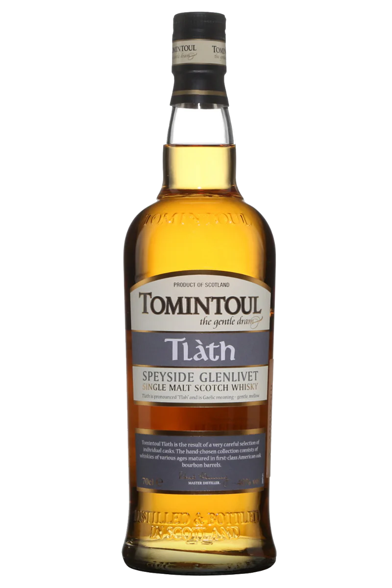 TOMINTOUL TLATH SCOTCH SINGLE MALT 750ML