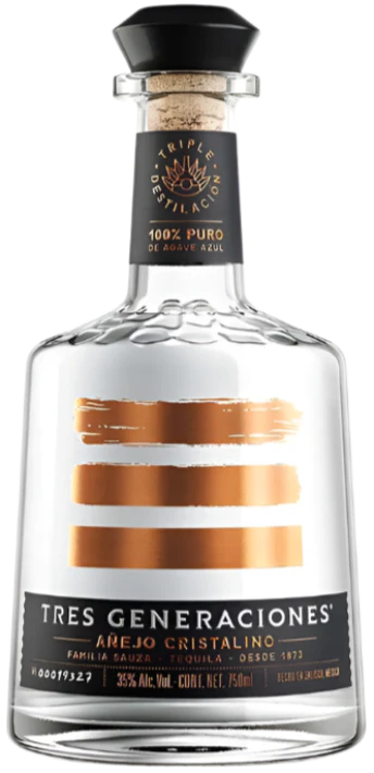 TRES GENERACIONES TEQUILA ANEJO CRISTALINO 750ML