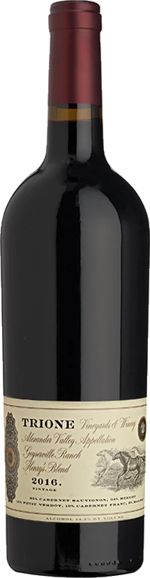 TRIONE HENRYS RED BLEND GEYSERVILLE RANCH ALEXANDER VALLEY 2018