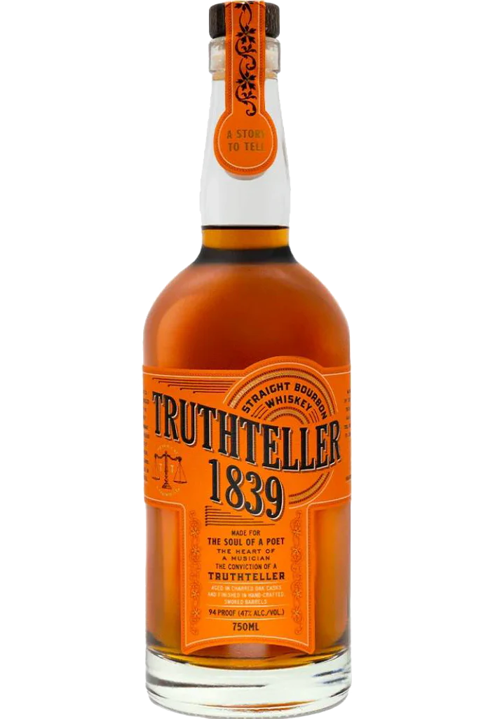 TRUTHTELLER BOURBON 1839 THE SOUL OF POET NORTH CARILINA 750ML
