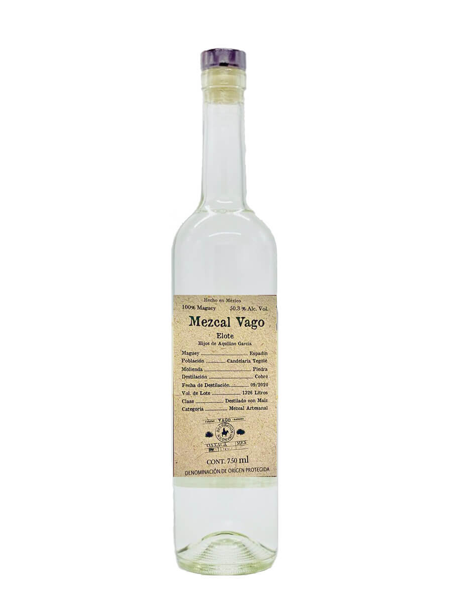VAGO ELOTE MEZCAL ARTESENAL HIJOS DE AQUILINO OAXACA 750ML