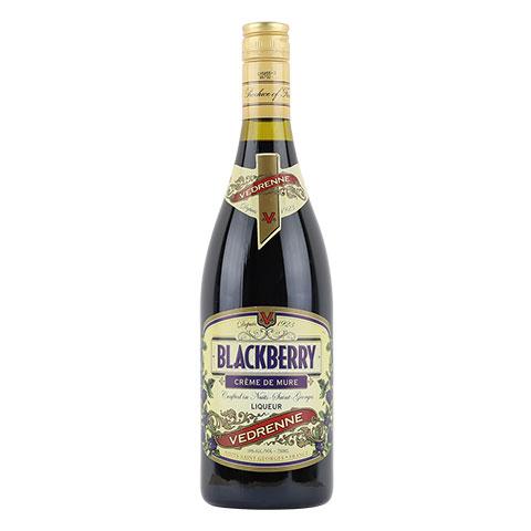 VEDRENNE LIQUEUR CREME DE MURE BLACKBERRY FRENCH 750ML