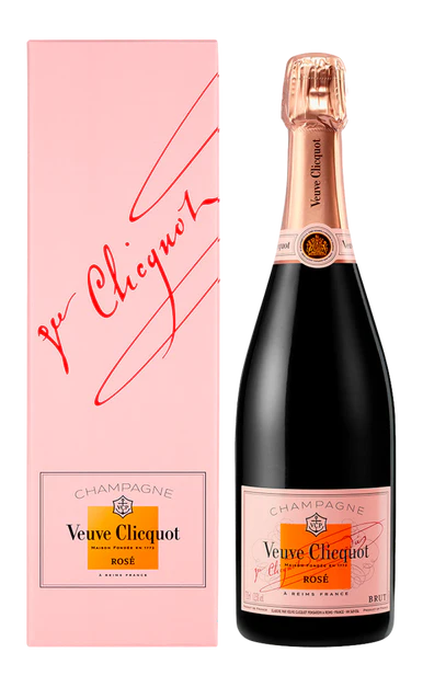VEUVE CLICQUOT CHAMPAGNE BRUT ROSE W/BOX FRANCE 750ML - Image 2