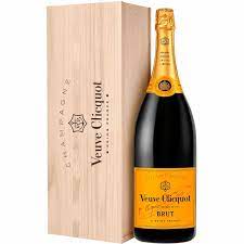 VEUVE CLICQUOT YELLOW LABEL CHAMPAGNE BRUT FRANCE 3LI
