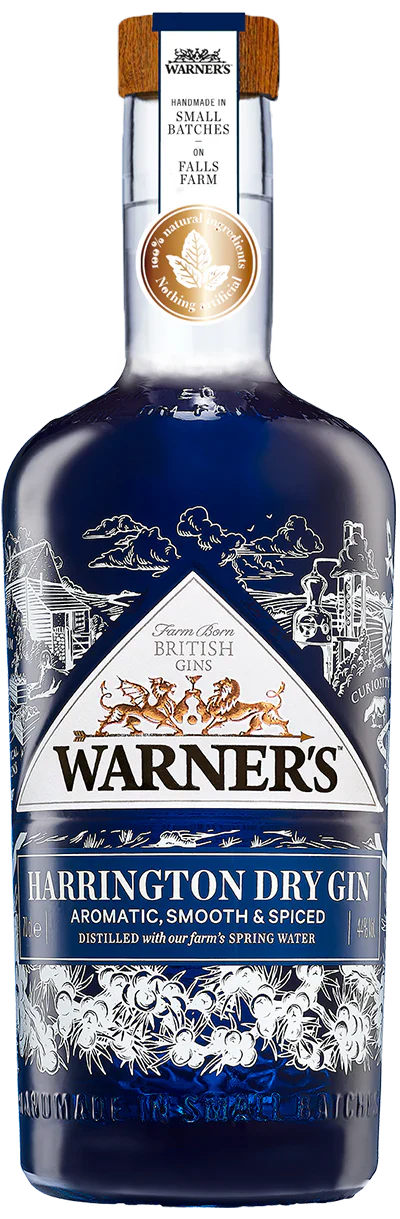 WARNERS GIN DRY HARINGTON ENGLAND 750ML