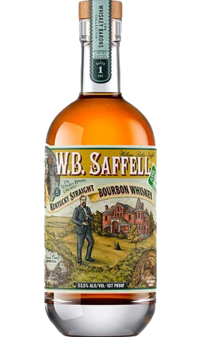 WB SAFFELL BOURBON STRAIGHT LIMITED EDITION KENTUCKY 375ML
