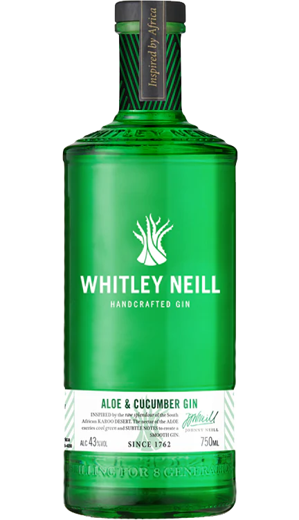 WHITLEY GIN DRY ALOE & CUCUMBER FLAVORED UNITED KINGDOM 750ML