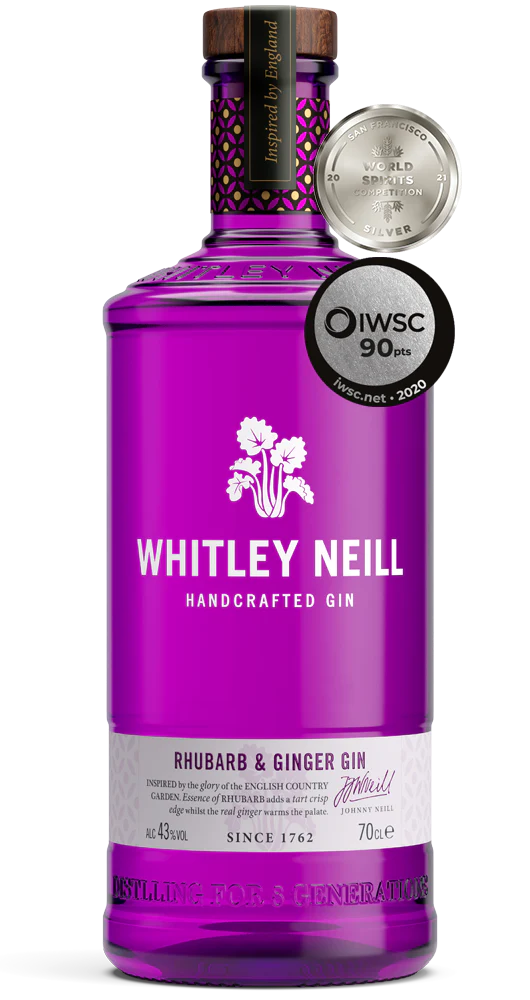 WHITLEY GIN DRY RHUBARB & GINGER UNITED KINGDOM 750ML