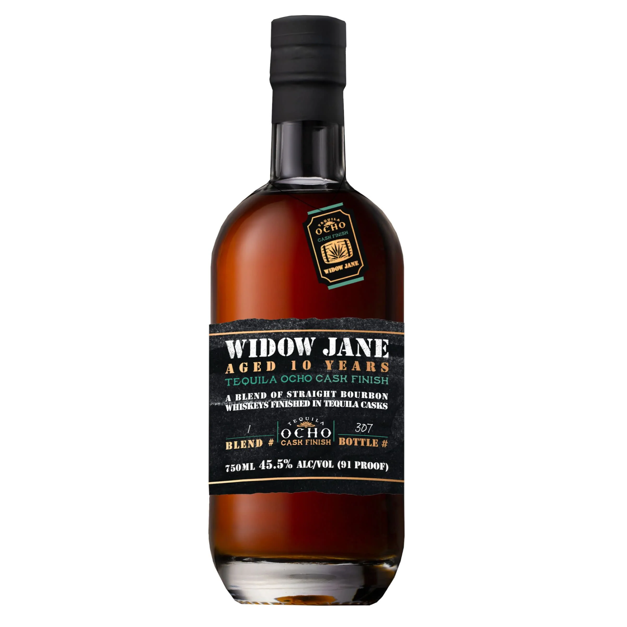 WIDOW JANE BOURBON TEQUILA OCHO CASK FINISH NEW YORK 10YR 750ML