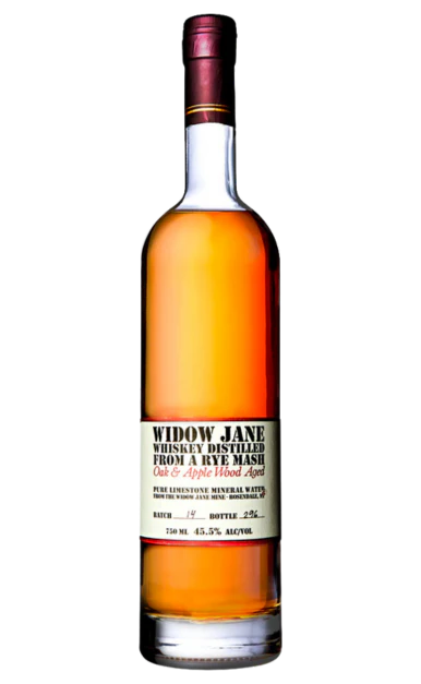 WIDOW JANE WHISKEY RYE OAK & APPLE AGED WOOD AGED KENTUCKY 750ML
