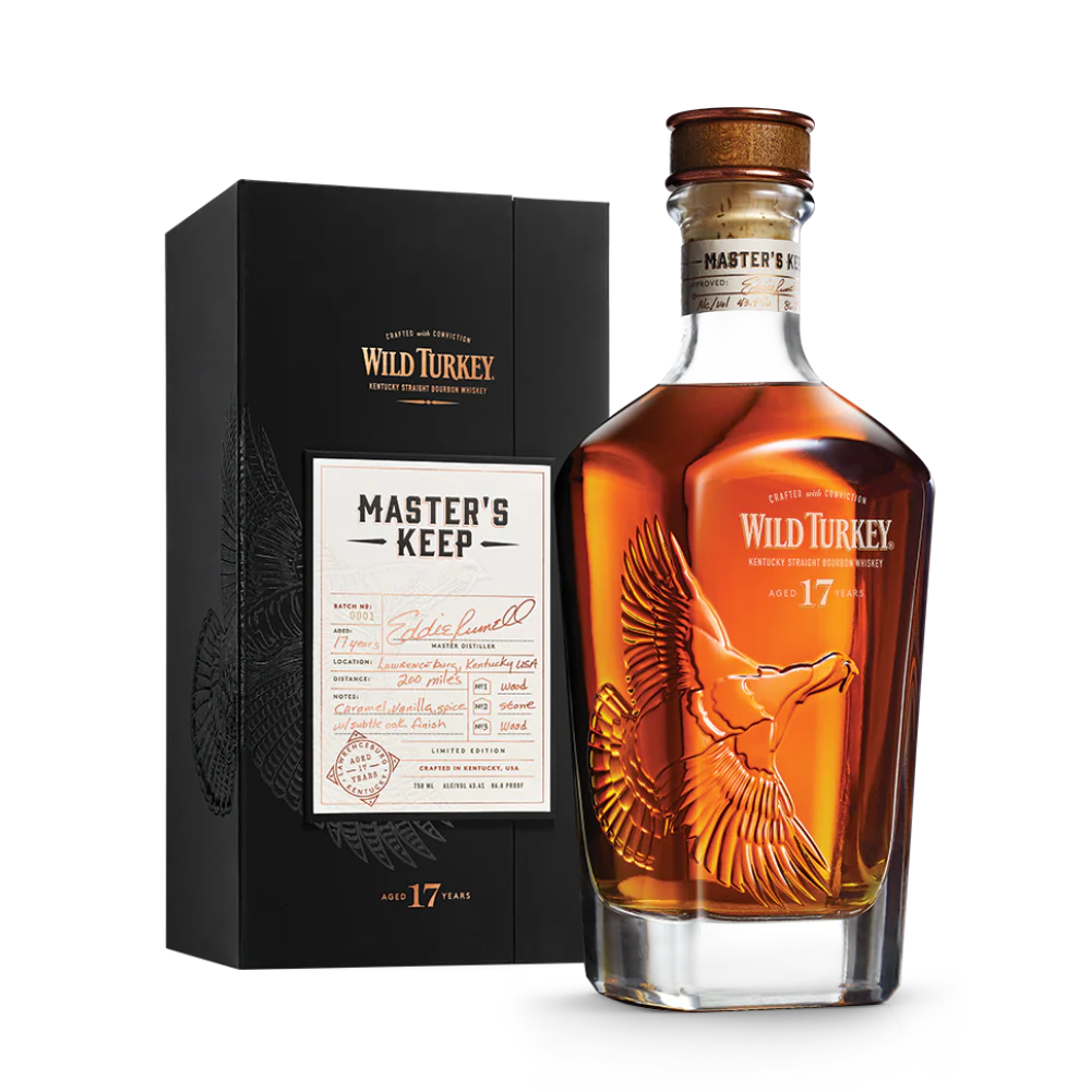 WILD TURKEY BOURBON MASTERS KEEP ONE TOASTED OAK FINISH KENTUCKY 750ML