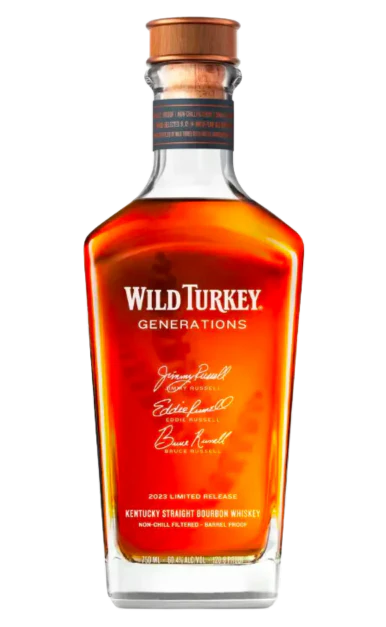 WILD TURKEY GENERATIONS BOURBON KENTUCKY 2023 RELEASE 750ML