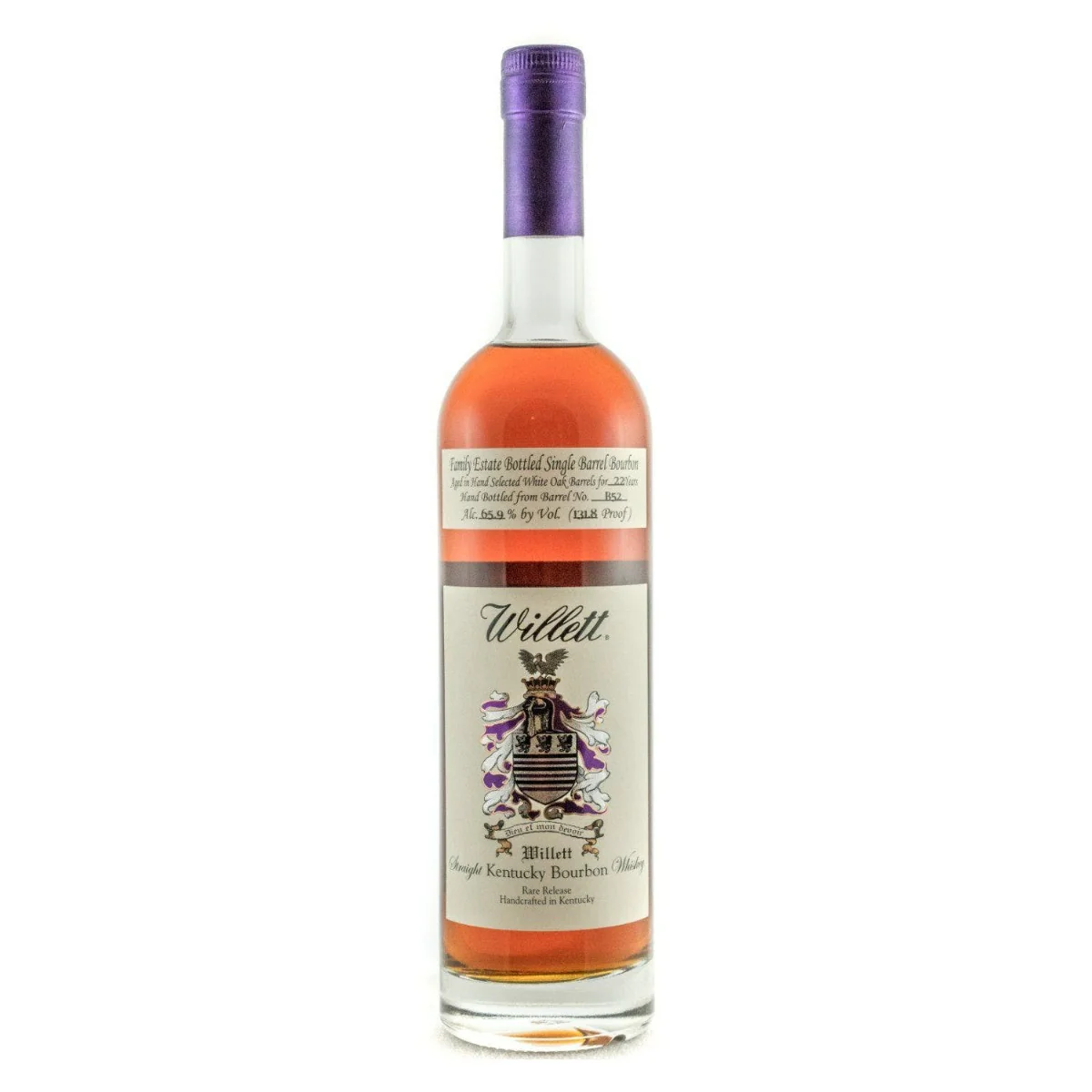 WILLETT FAMILY ESTATE BOURBON SINGLE BARREL RARE RELEASE  KENTUCKY 9YR 750ML