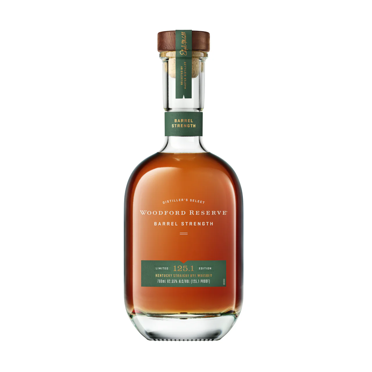WOODFORD RESERVE WHISKEY RYE BARREL STRENGTH LIMITED EDITION KENTUCKY 700ML