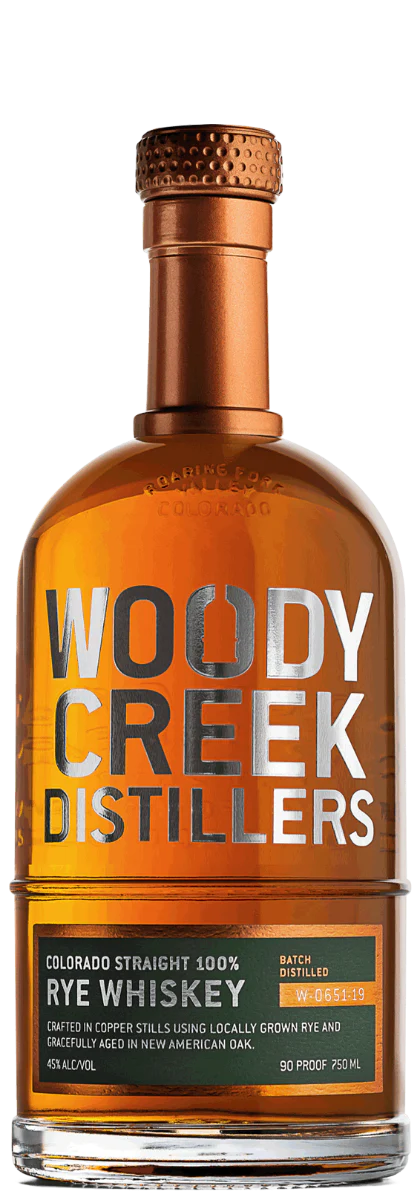 WOODY CREEK WHISKEY RYE COLORADO 750ML