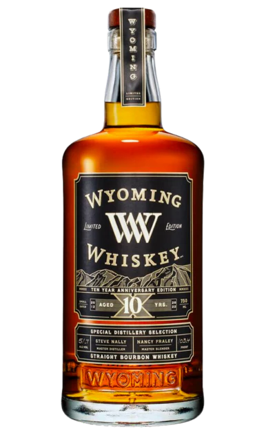 WYOMING BOURBON THE YEAR ANNIVERSARY EDITION 10YR WYOMING 750ML