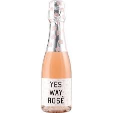 YES WAY SPARKLING WINE BRUT ROSE FRANCE 187ML